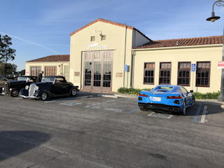 Streamliner Cafe at the Orange Train Station